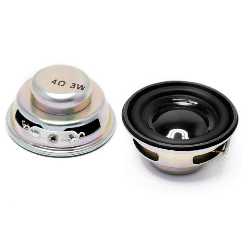 Gikfun 4Ohm 40mm Diameter 3W Full Range Audio Speaker Stereo Woofer Loudspeaker for Arduino (Pack of 2pcs) EK1794 - Image 5